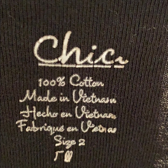 Chico’s Cotton Tank - Picture 2 of 3